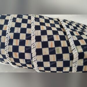 MACKENZIE-CHILDS Courtly Check Ribbon Ivory Edge  2.5” Wide Two (2) Yards